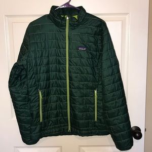 Patagonia Men’s Medium Green Nanopuff Jacket